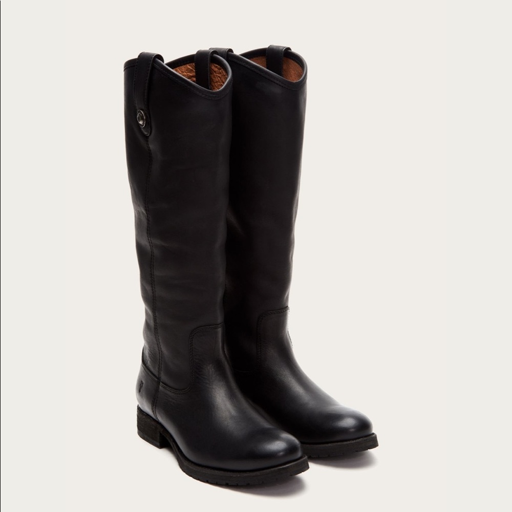 Frye “Melissa Button Boot” black Sz 8.5